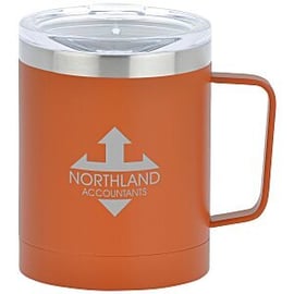 Unical Lodge 12 oz Vacuum Mug – Black (Laser Engraved, Currently Unavailable)