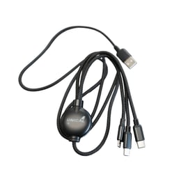 Unical Light-Up 3-in-1 Charging Cable (4 ft)