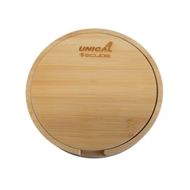Unical Harper Mini Bamboo Cheese Server Board & Knife Set