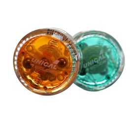 Unical Blinking Light-Up YoYo – Orange & Gree