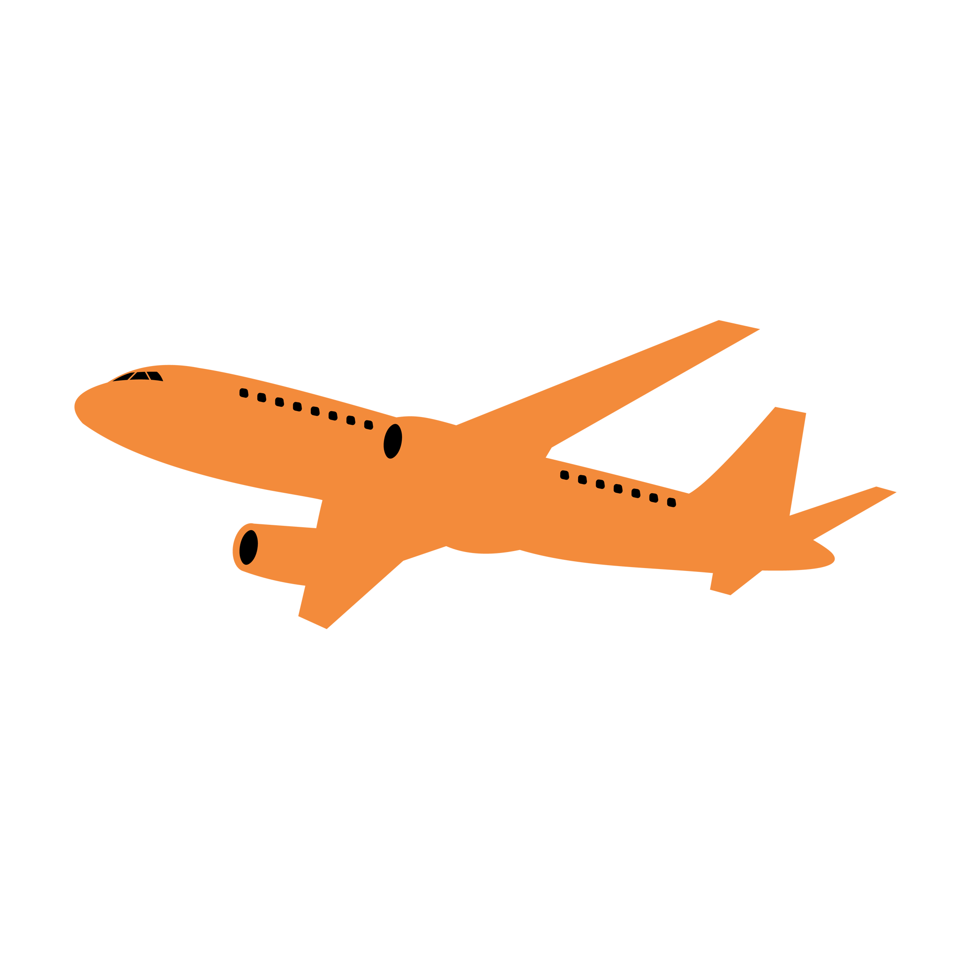 Orange Plane-1